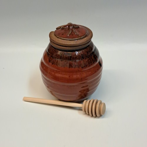 #240122 Honey Pot Red $18 at Hunter Wolff Gallery